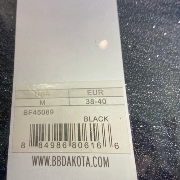 BB Dakota Robin Black Shimmer Pullover - Picture 3 of 6
